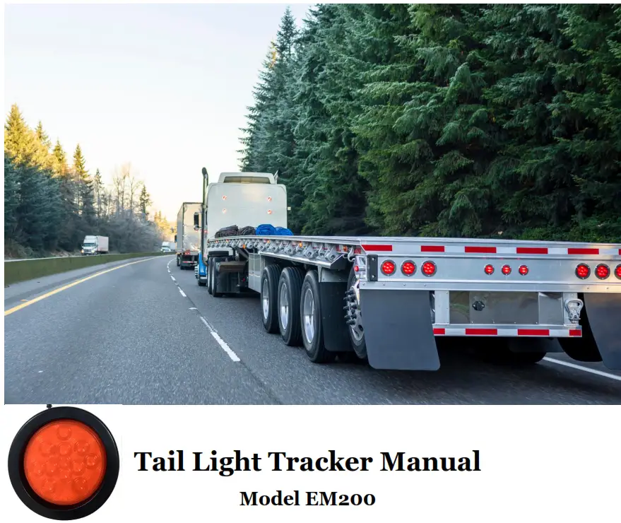 eLD MANDATE EM200 Tail Light Tracker