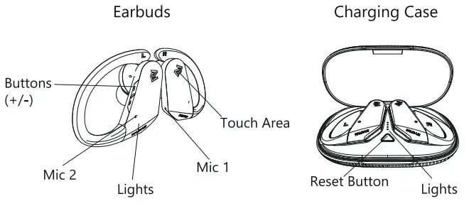 PALOVUE TWD1802 Wireless Earbuds fig 1