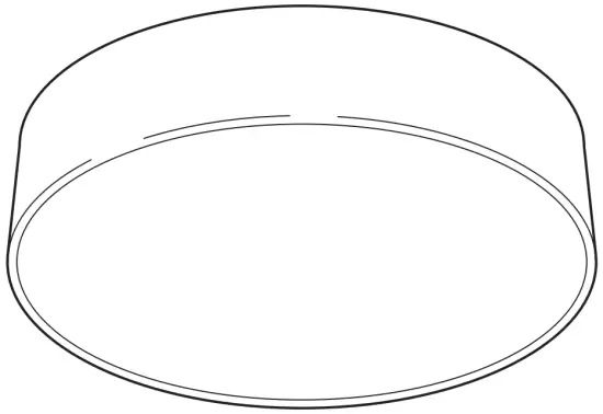 IKEA VIRRMO LED Ceiling Lamp Nicel Plated 14 Inch 800 Lumen