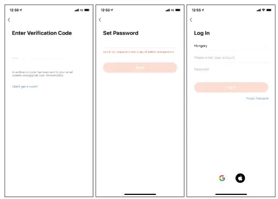 bewello BW2030 Smart Indoor WiFi Security Camera - Registration 2
