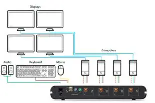 belkin Keyboard Mouse Switch - Connections