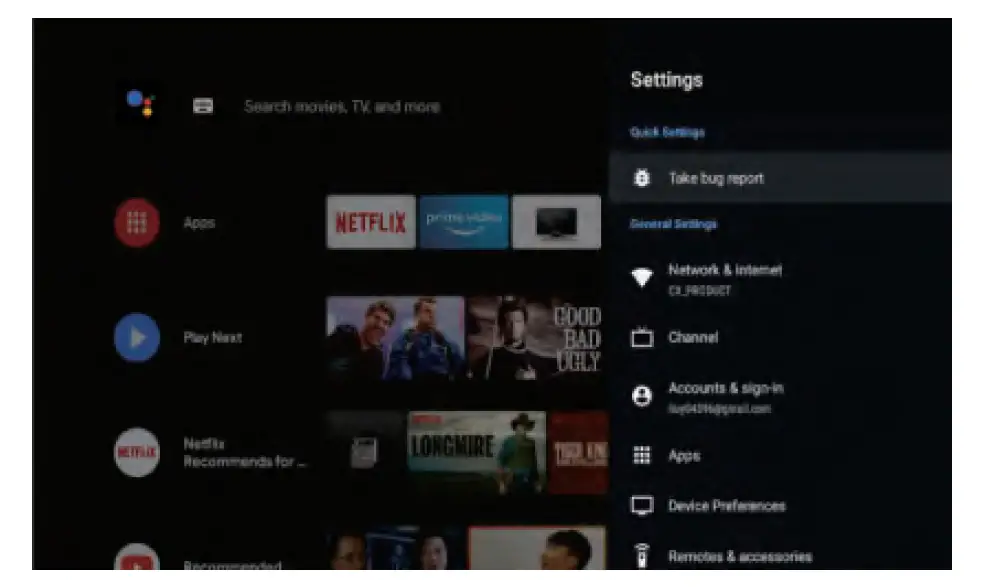 F U FLA43130UH 43 Inch 4K Ultra HD Android TV FIG 16
