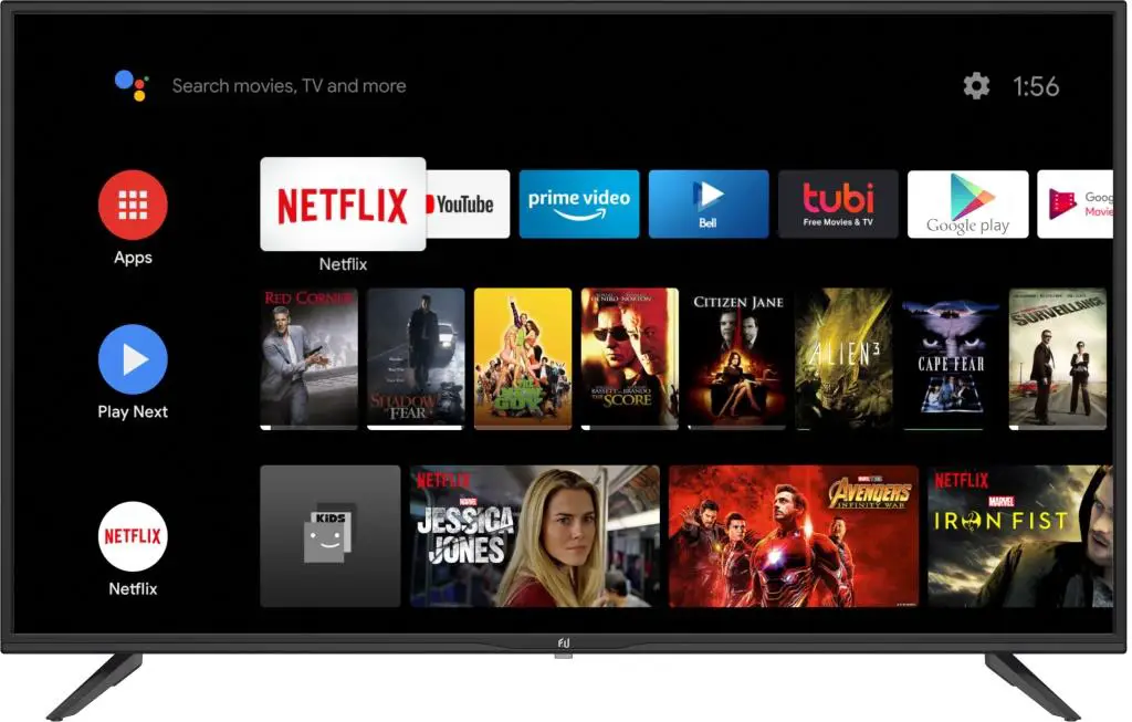 F U FLA43130UH 43 Inch 4K Ultra HD Android TV image