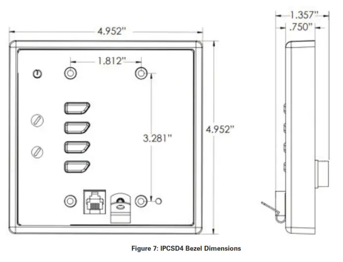 Atlas LED IPCSD1 Dante Digital Communication Stations- Figure 7