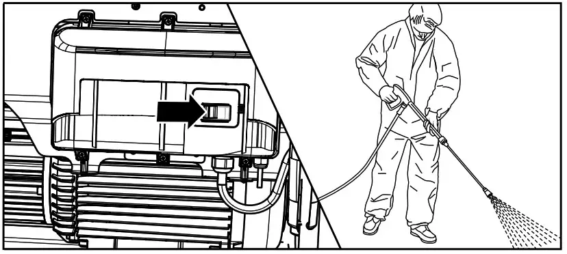kranzle WS 700 TS High Pressure Cleaner - Putting into operation 13