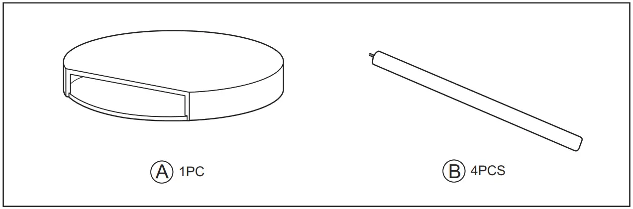 ZUIVER Side Table Hide And Seek White- 02