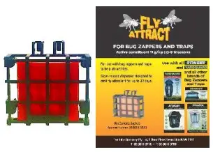 sectarid SR20SS Indoor Bug Zapper - FLY ATTRACT LURE