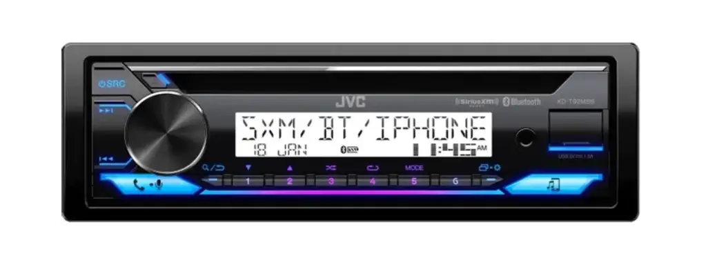 Jvc Kd-t92mbs Cd Receiver User Guide