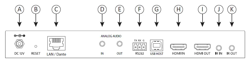 IPEX5001-D Rear Panel