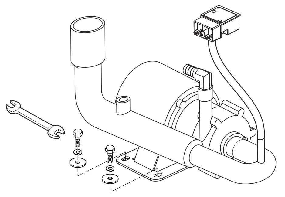 GE APPLIANCE UPK4 Drain Pump Kit - fig 5