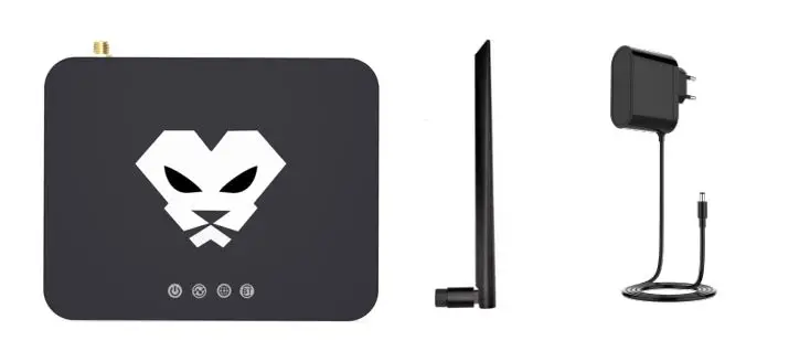 E Sun Electronics Panther-X2 Hotspot Helium HNT Blockchain Miner - Box contents