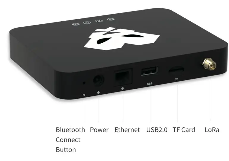 E Sun Electronics Panther-X2 Hotspot Helium HNT Blockchain Miner - Connectors