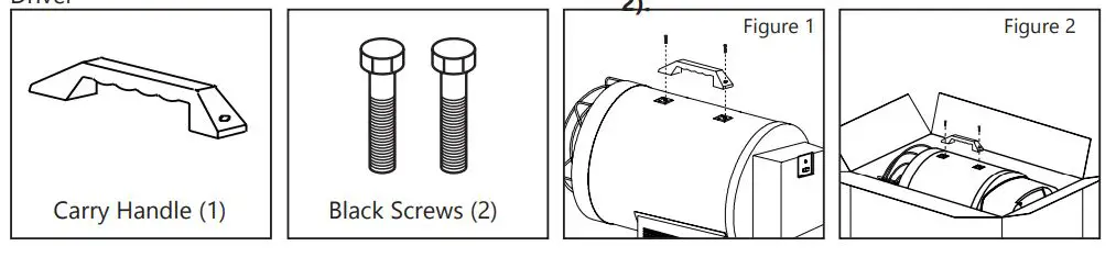 PROTEMP PT-80-OFR Kerosene and Diesel Radiant Utility Heater FIG 4'