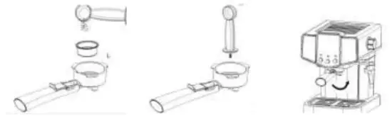 Making the Italian Espresso Coffee