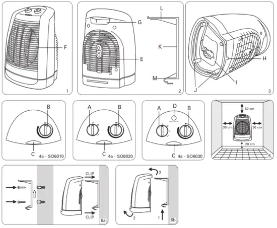 Rowenta SO6020F0 Hot Air Convector - fig