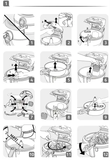 Tefal FZ760 Actifry Genius Air Fryer - ActiFry Genius1