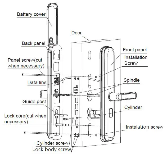 eSSL-FL-200-Intelligent-Fingerprint-Door-Locks-fig-2