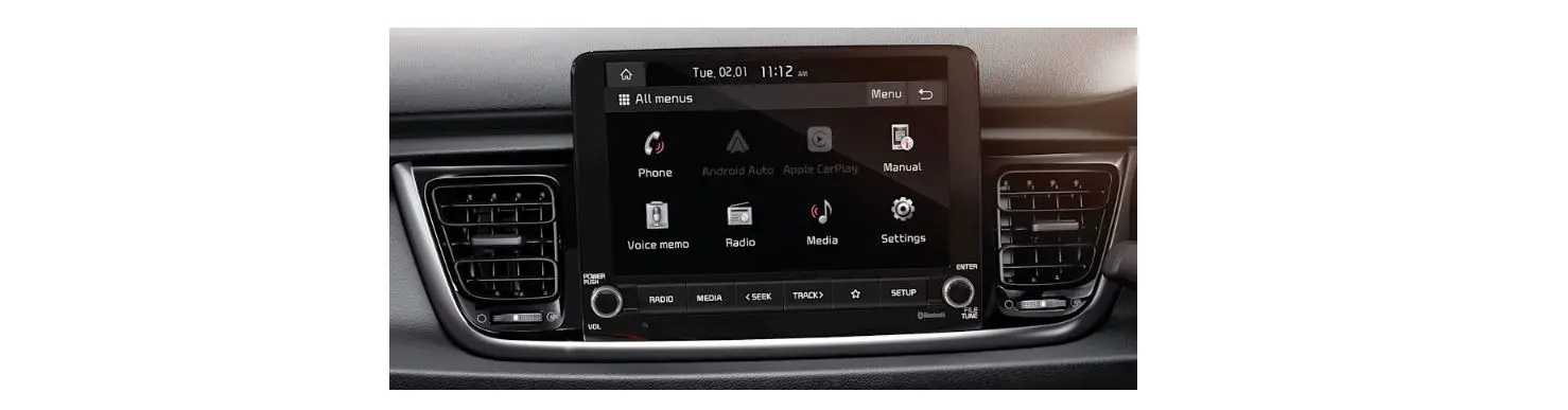 Kia Rio Vehicle Infotainment System User Guide