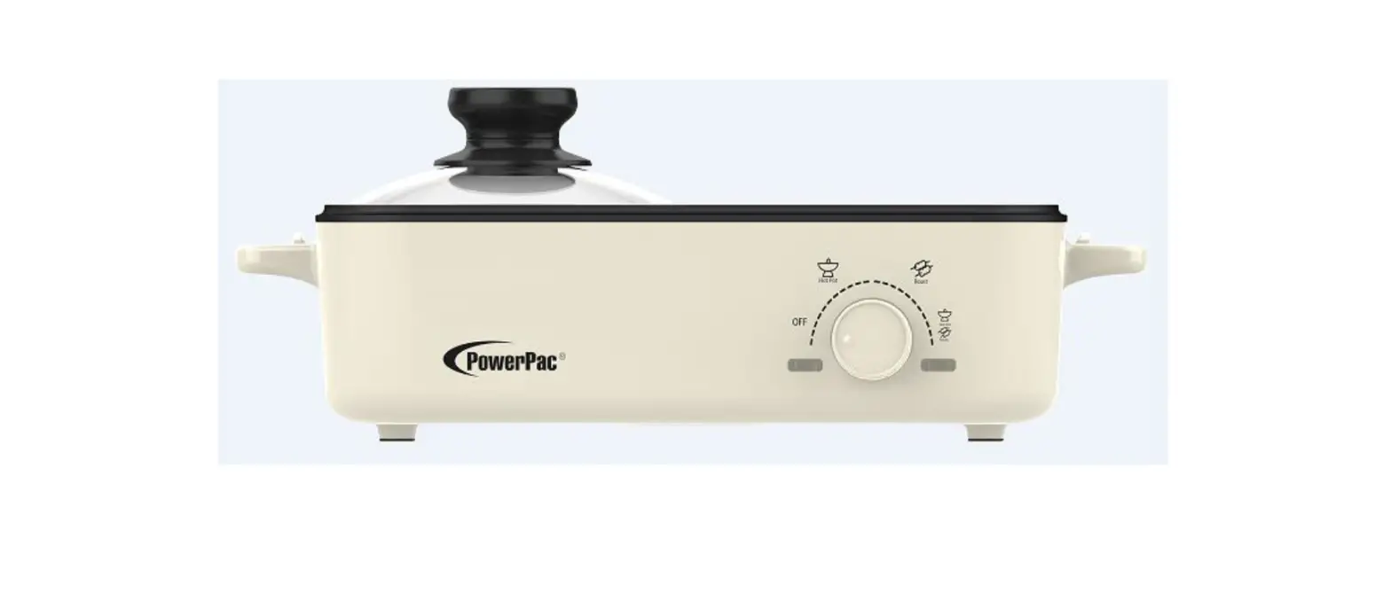 Powerpac Ppmc728 2-in-1 Steamboat And Bbq Grill Instruction Manual Powerpac Ppmc728 2-in-1 Steamboat And Bbq Grill Instruction Manual