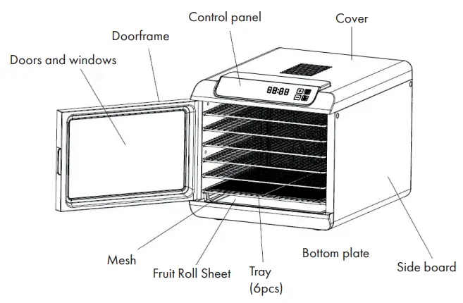KLARSTEIN 10033020 ARIZONA JERKY Dehydrator - PRODUCT DESCRIPTION