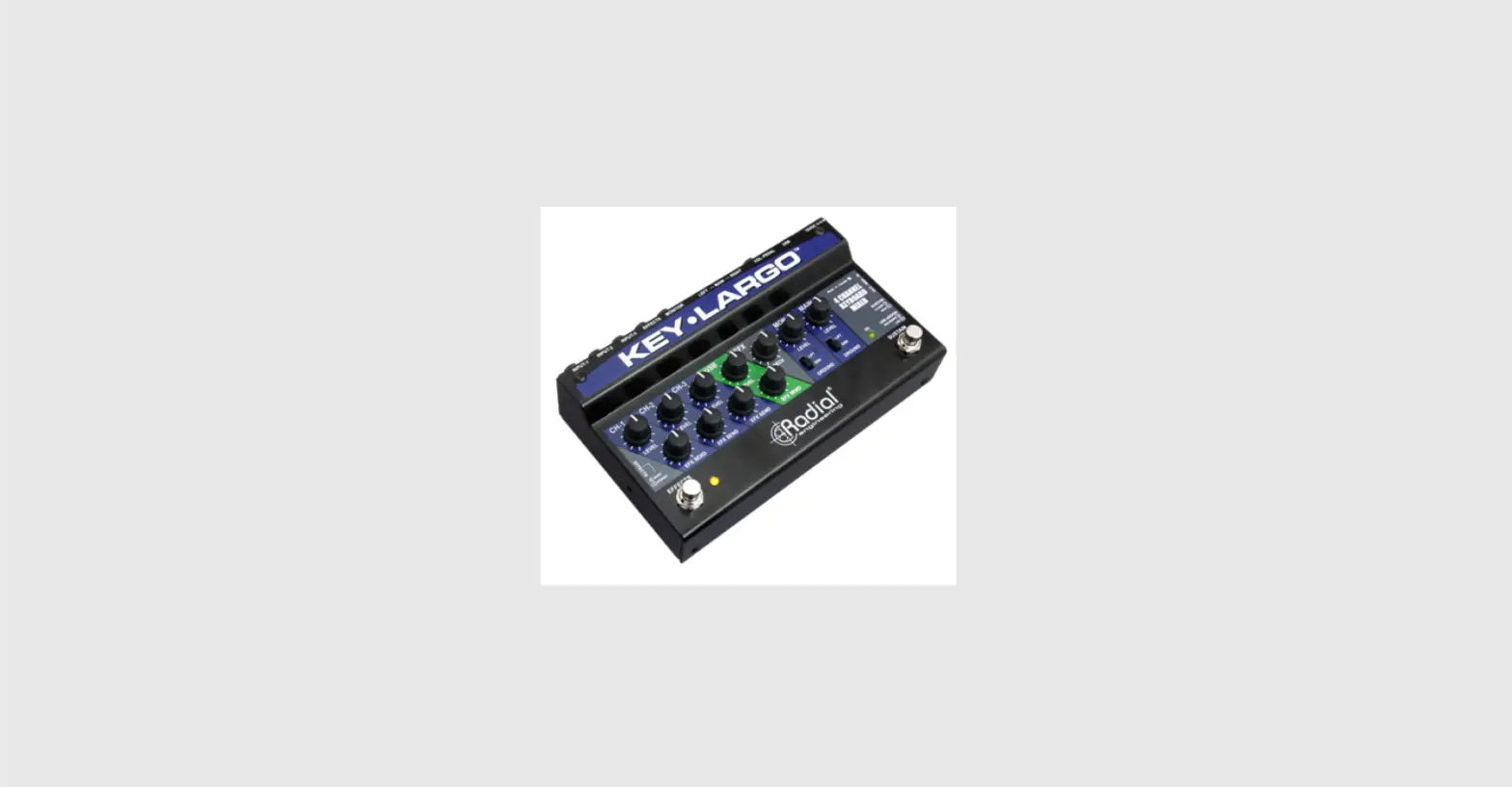 Radial Key Largo Keyboard Mixer With Balanced Di Outs User Manual