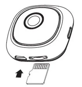 FIG 6 Inserting the micro SD card