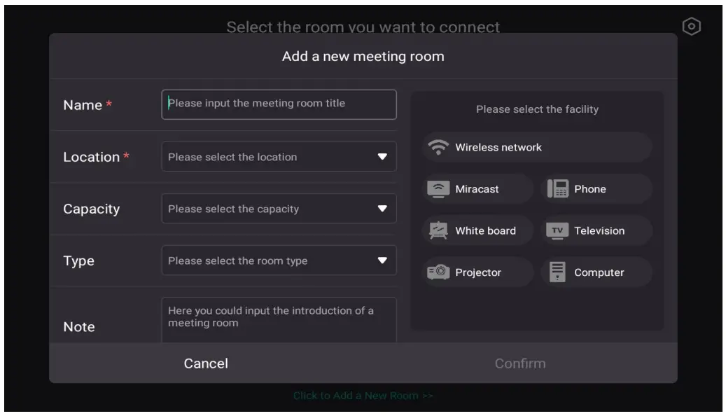 Creating A Meeting Room