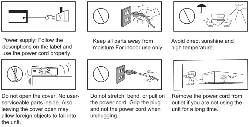 JVC XS-N5320PBBA DVD SPEAKER SYSTEM WITH BLUETOOTH - Safety Information and Maintenance