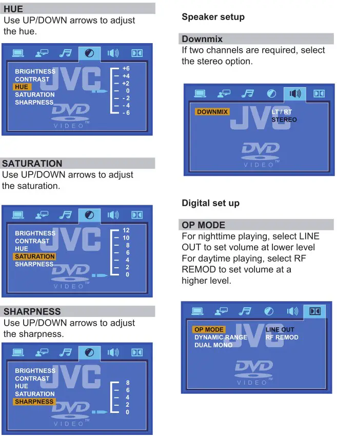 JVC XS-N5320PBBA DVD SPEAKER SYSTEM WITH BLUETOOTH - System Setup 4