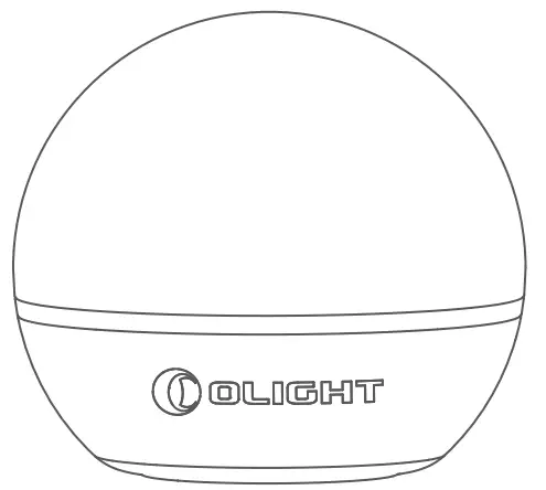 OLIGHT O OBULB2 WH Obulb MC 75 Lumens 8 Modes Multi Color LED Night Light