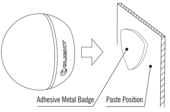 OLIGHT O OBULB2 WH Obulb MC 75 Lumens 8 Modes Multi Color LED Night Light - Overview 2
