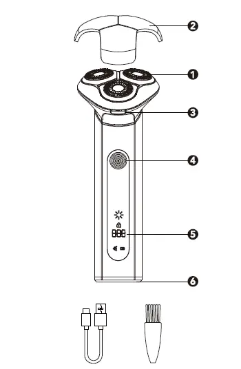 BLAUPUNKT-MSR701-Men's-shaver-1