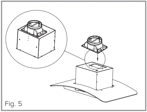 CDA ECNK90 Flat Glass Island Extractor fig 5