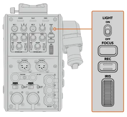 proavl Blackmagic URSA Mini URSA Mini Pro - Additional Camera Controls