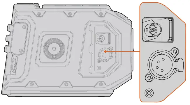 proavl Blackmagic URSA Mini URSA Mini Pro - Connect your viewfinder