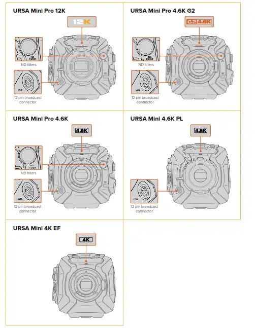 proavl Blackmagic URSA Mini URSA Mini Pro - fig 1