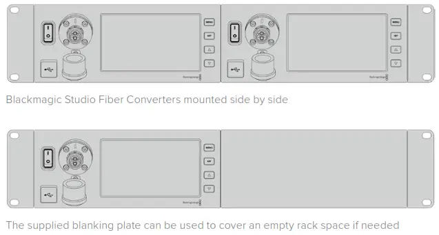 proavl Blackmagic URSA Mini URSA Mini Pro - Rack Mounting the Studio Unit