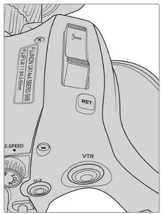 proavl Blackmagic URSA Mini URSA Mini Pro - Ret and VTR2
