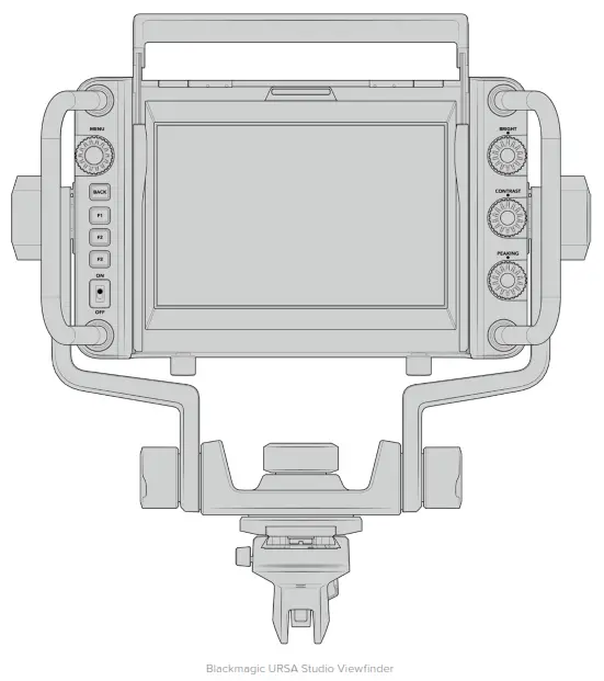 proavl Blackmagic URSA Mini URSA Mini Pro - Studio Viewfinder