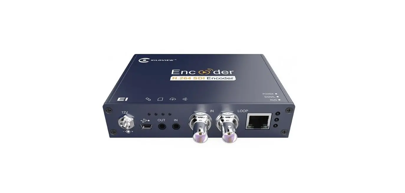 Kiloview E1-s Hd-3g-sdi Wired Video Encoder User Manual Kiloview E1-s Hd-3g-sdi Wired Video Encoder User Manual