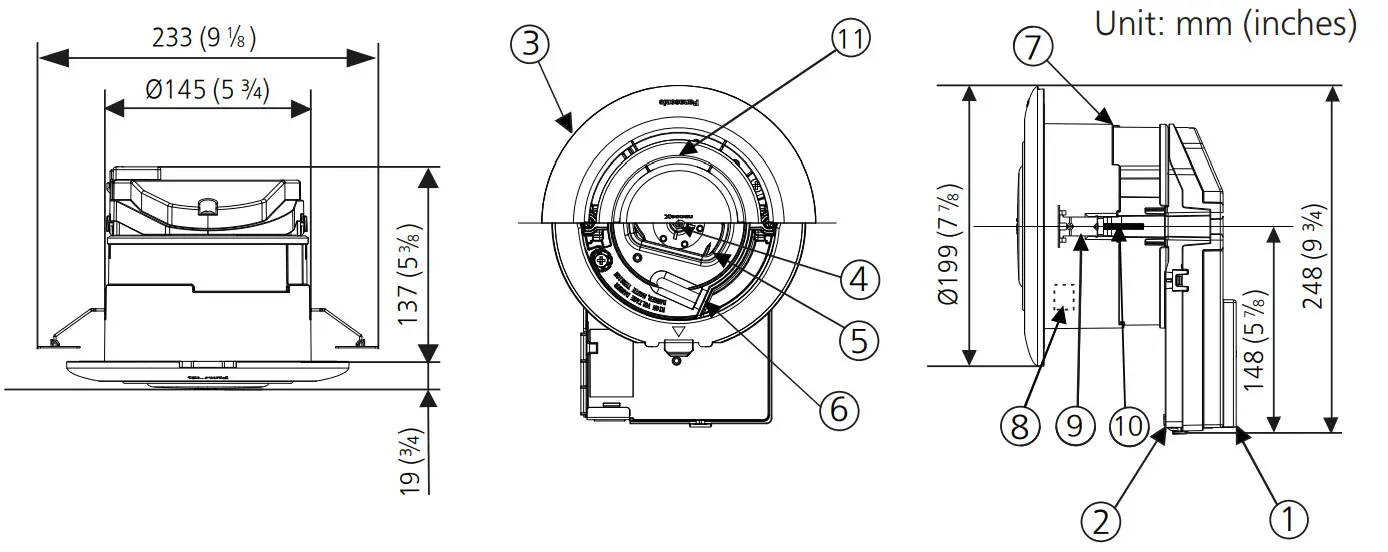 Panasonic FV-01VCN1 WhisperAir Repair- Air Purification - figure 2
