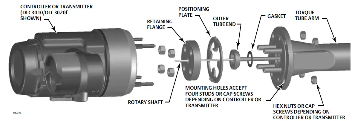 EMERSON-DLC3010-Fisher-249W-Cageless-Wafer-Style-Displacer-Sensor-fig2