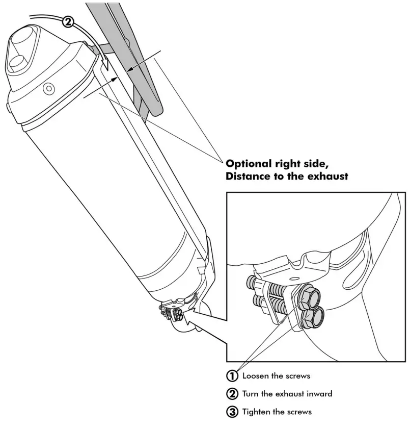 TOURATECH 01 403 6832 ZEGA EVO Stainless Luggage System for Honda CRF1100L Africa Twin - fig3