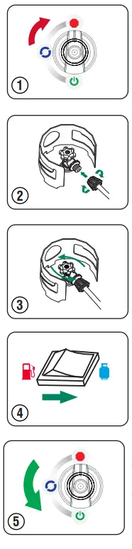 POWER SUA8000iED 8000 Watt Dual Fuel Generator FIG 6