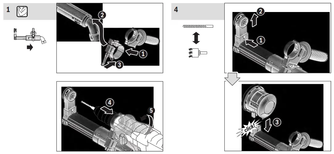 BOSCH GDE 16 Plus Virtually Dust Free Drilling - fig3