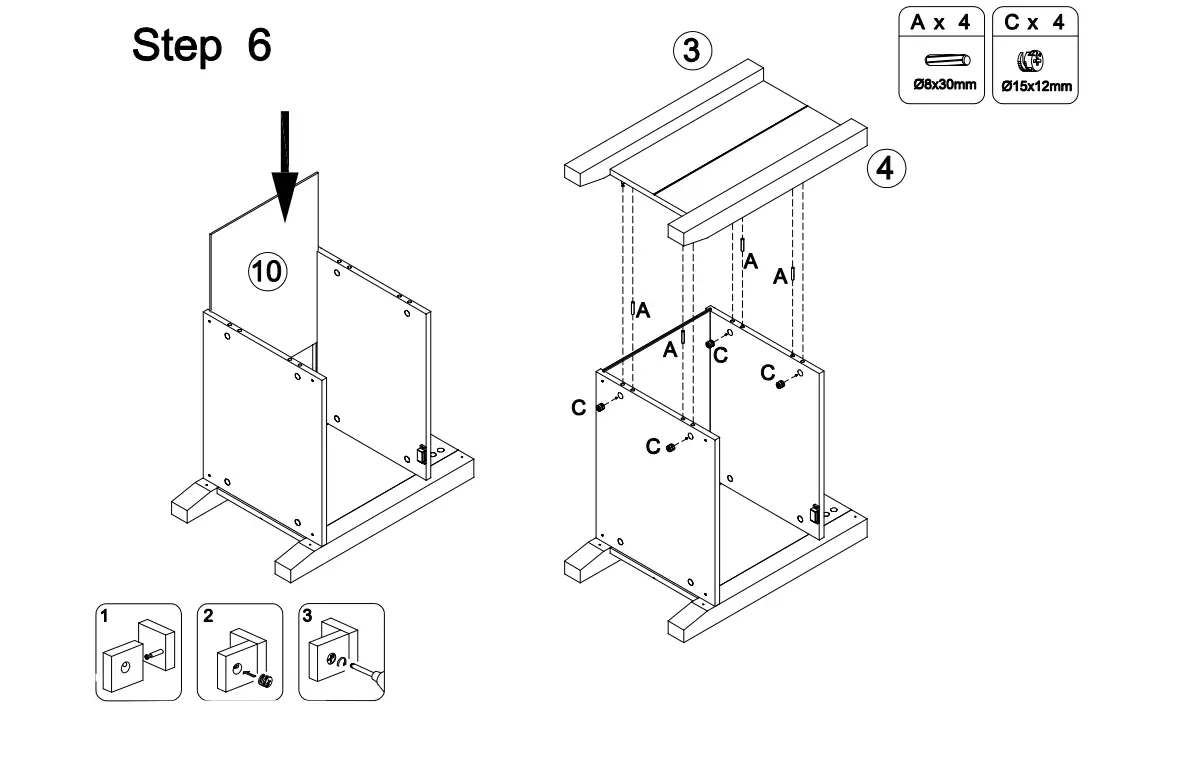KINWELL-WE003-Light-Brown-Rectangle-Wood-End-Table-FIG-13