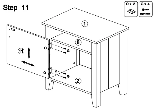 KINWELL-WE003-Light-Brown-Rectangle-Wood-End-Table-FIG-18