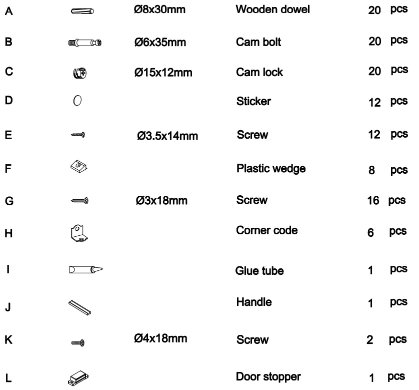 KINWELL-WE003-Light-Brown-Rectangle-Wood-End-Table-FIG-6