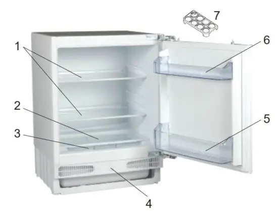 FIG 2 DESCRIPTION OF THE APPLIANCE