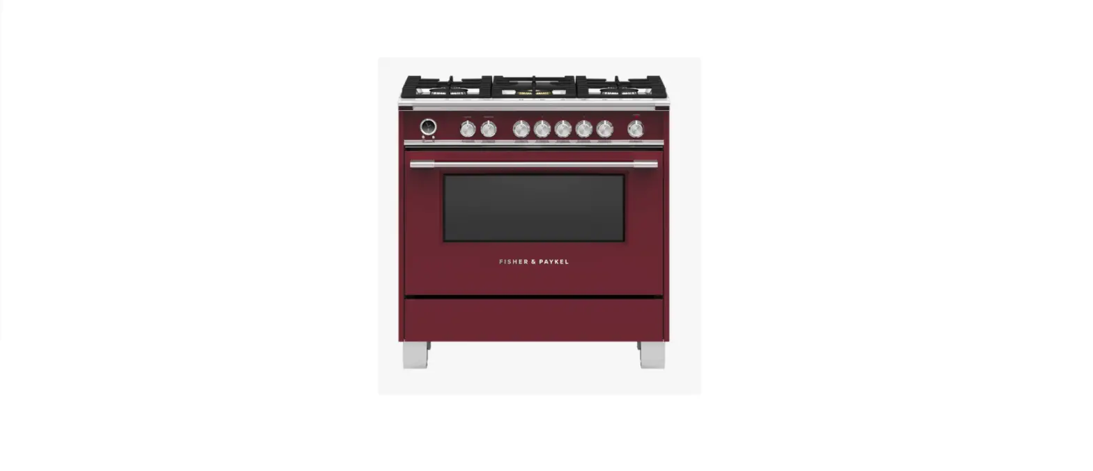 Fisher Paykel Or36scg6r1 36 Inch 5 Burners Dual Fuel Range User Guide